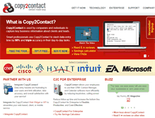 Tablet Screenshot of copy2contact.com